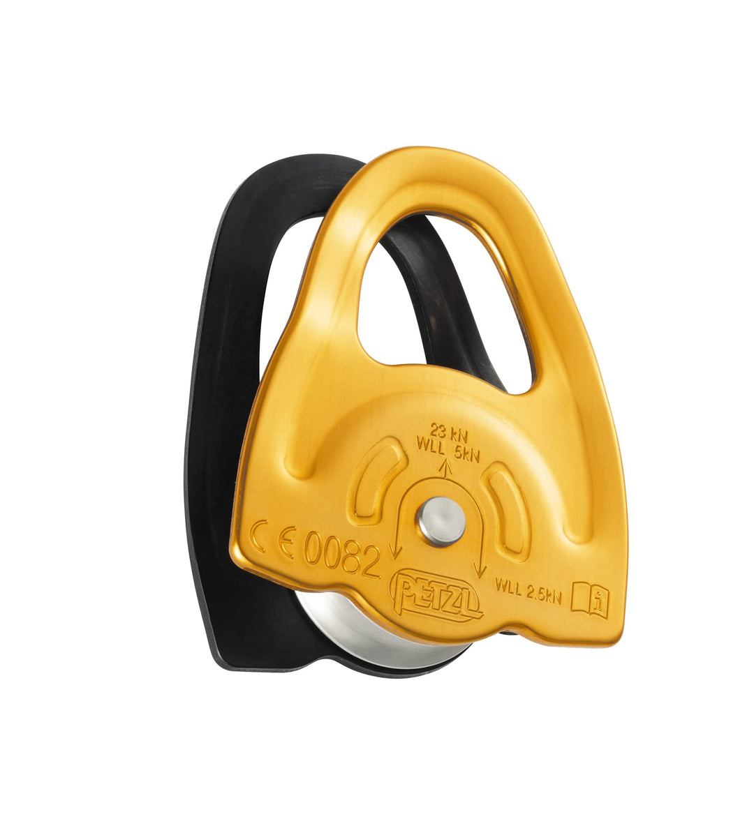 PETZL Mini (Prusik Riemenscheibe) orange schwarz 80g, orange schwarz 80g