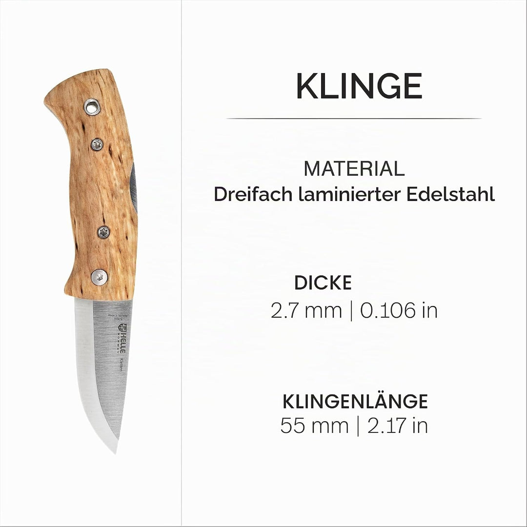 Helle Unisex – Erwachsene Messer, Mehrfarbig, Uni