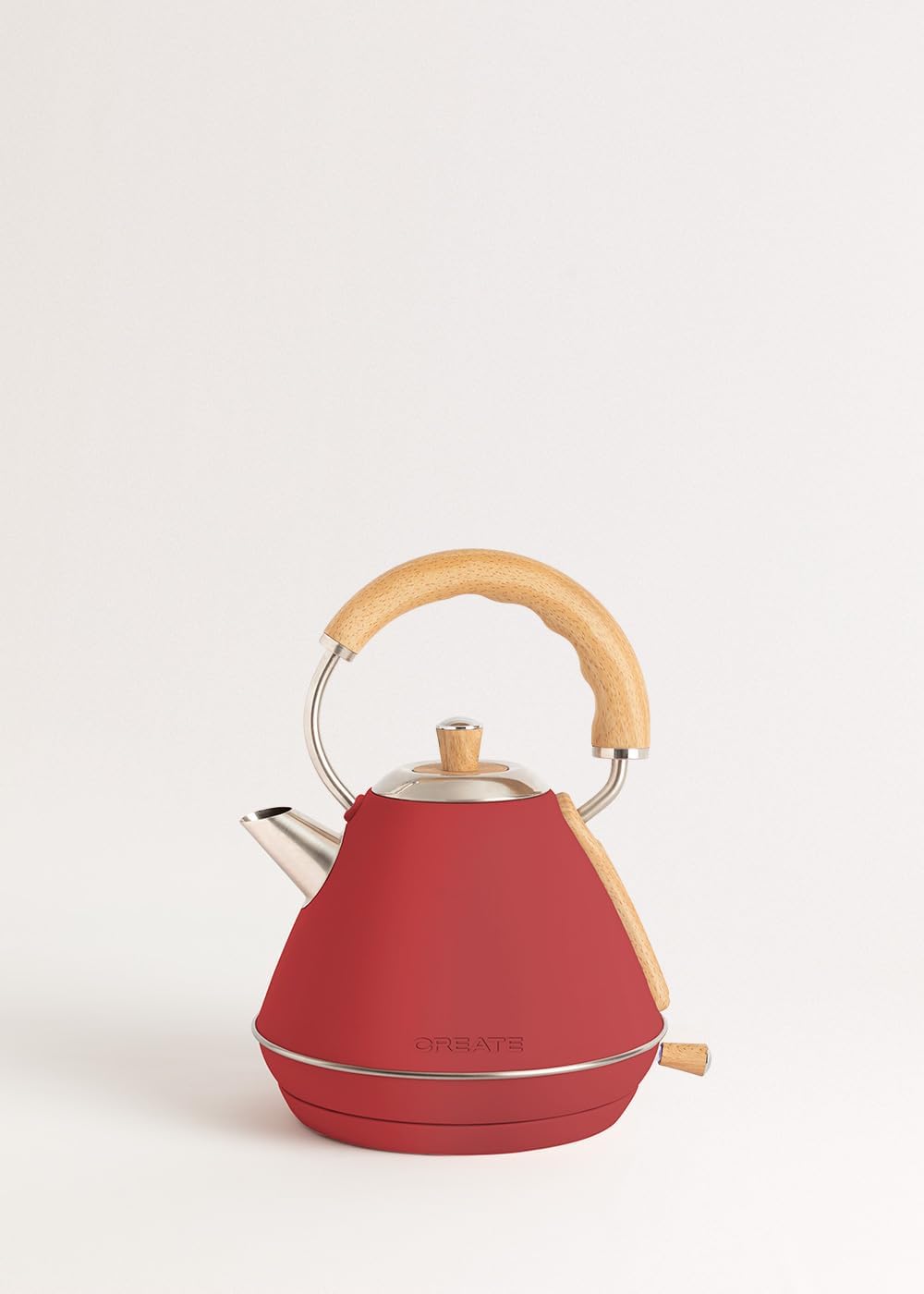 CREATE/PACK - KETTLE RETRO M 1L + TOAST RETRO M/Wasserkocher 1L und Toaster in Rot