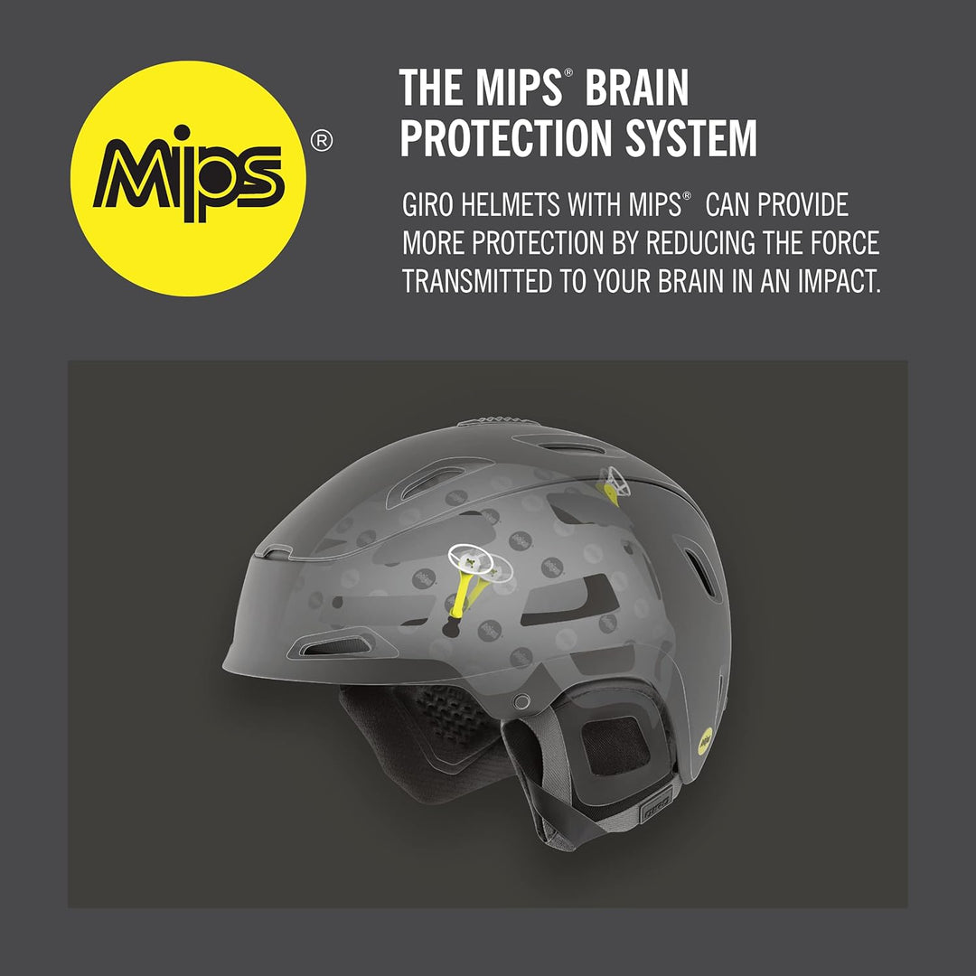 Giro Zone MIPS Skihelm, Grau/Schwarz (matte titanium / black)