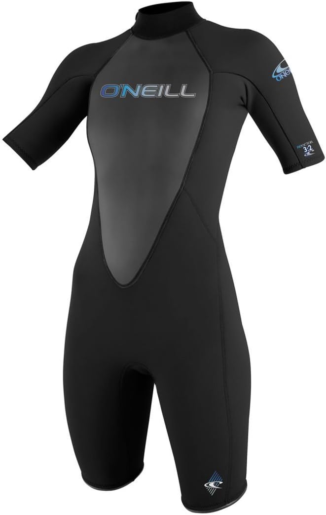 O'Neill Wetsuits Damen Neoprenanzug Reactor 2 mm Spring Wetsuit 6 Schwarz, 6 Schwarz