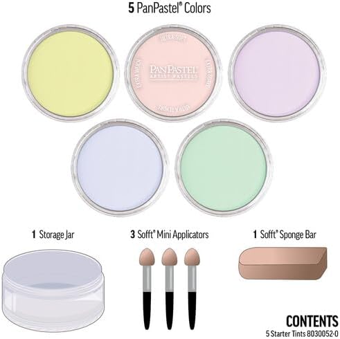 PanPastel 5-Farben-Set Pastelltöne