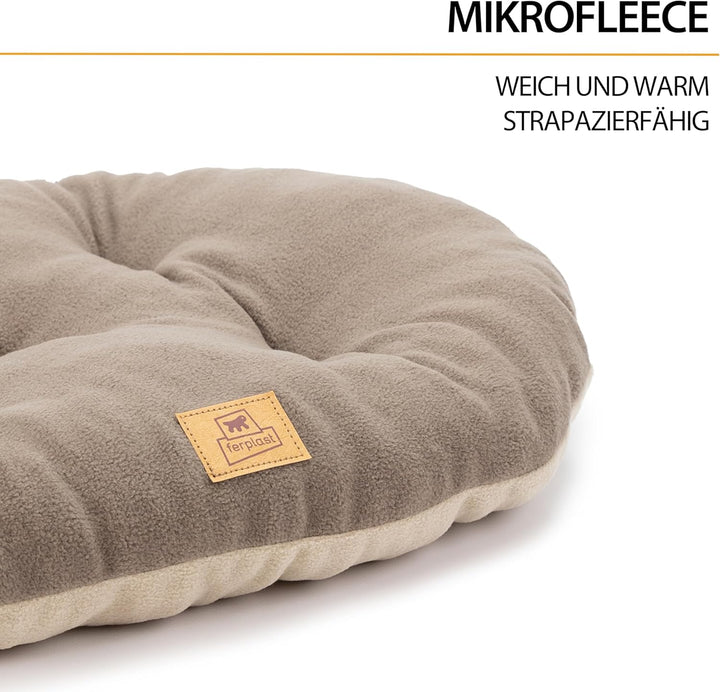 Ferplast Cuscino Cane e Gatto RELAX MICROFLEECE, Cuccia in Caldo e Soffice Micropile per Taglia Picc