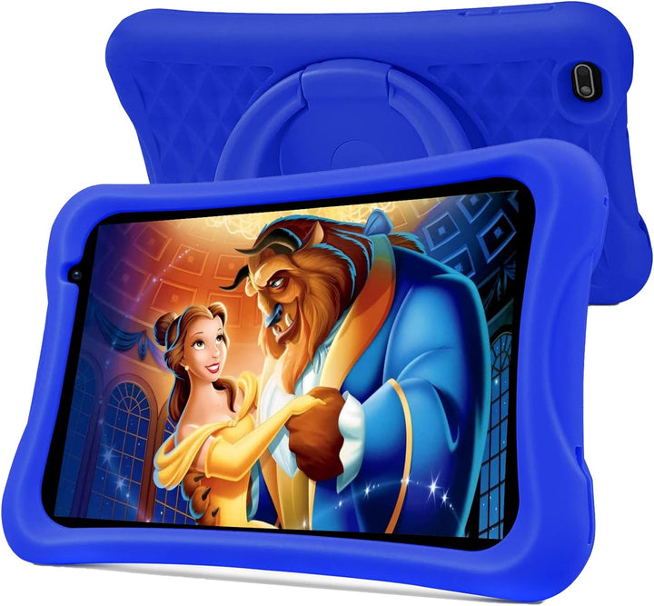 PRITOM Android 10, 8 Zoll Kinder-Tablet, Kindersicherung, Kinder-App, Quad-Core-Prozessor, 2 GB RAM,