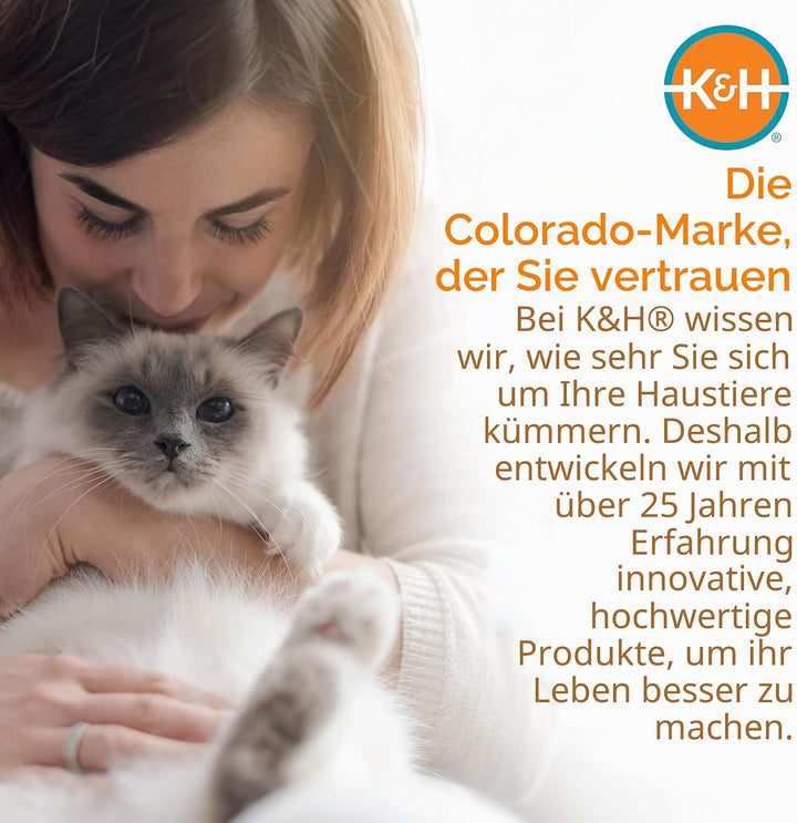 K&amp;H 779092 EZ Easy Window Mount Kitty Sill, am Fenster zu befestigendes Katzenbett mit Zwei Ebenen D