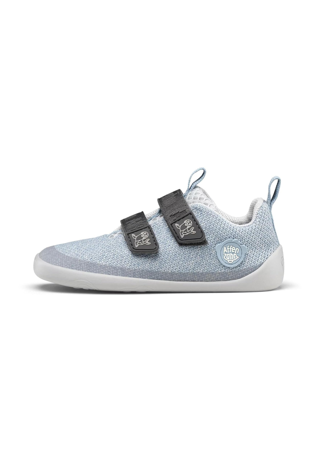 Affenzahn Barfussschuh Knit Happy mit Klettverschluss, Vegan, rutschfest, Flexibel, Reflektierend, b