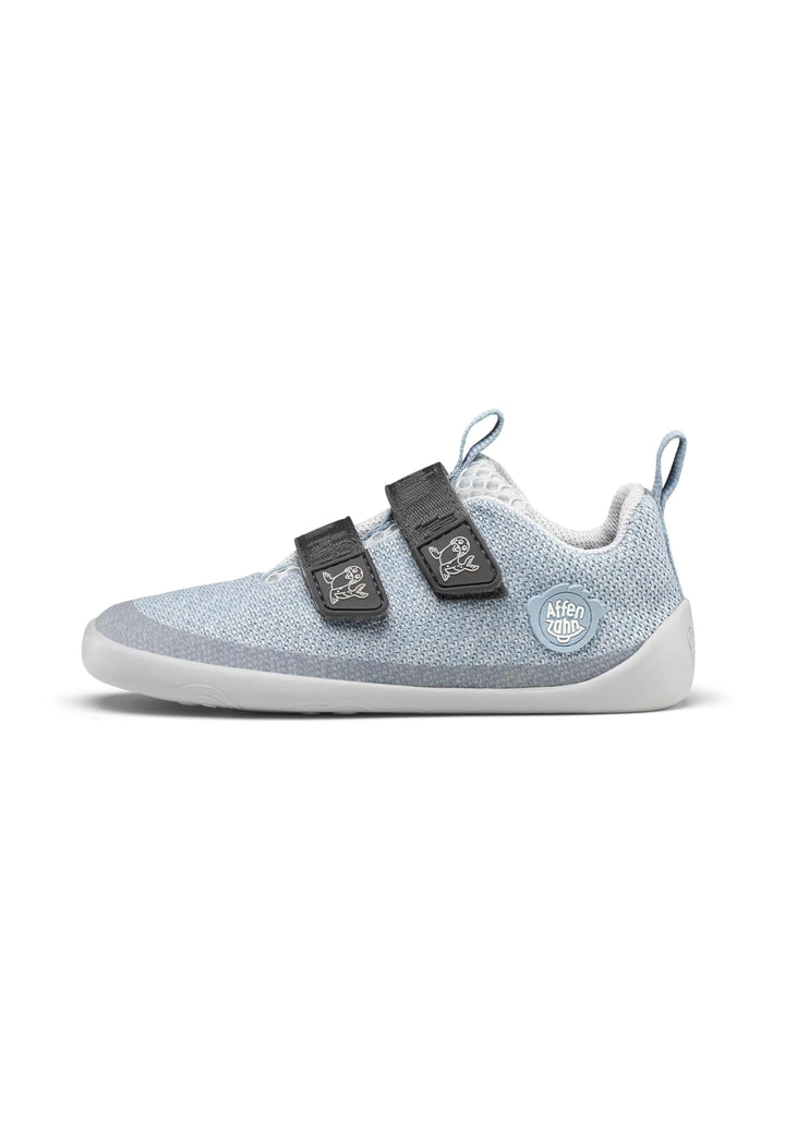Affenzahn Barfussschuh Knit Happy mit Klettverschluss, Vegan, rutschfest, Flexibel, Reflektierend, b
