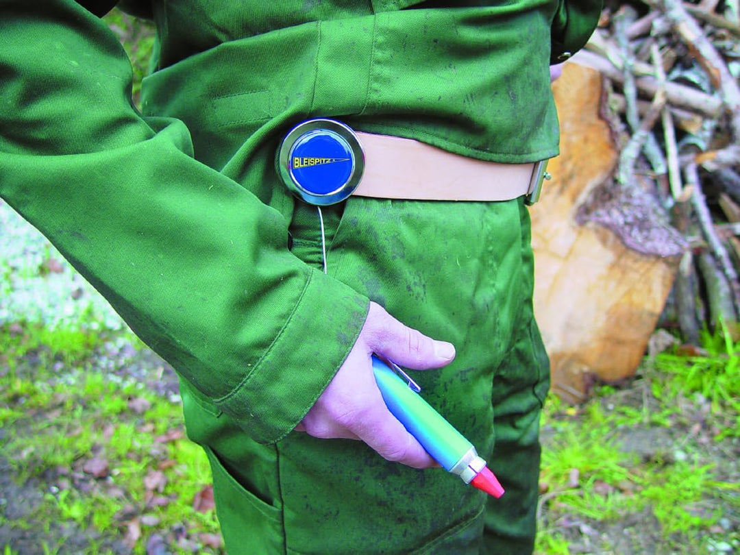 Werkzeugaufroller (Automatischer Aufroller aus Metall für Kreidehalter, kleine Werkzeuge oder Messer