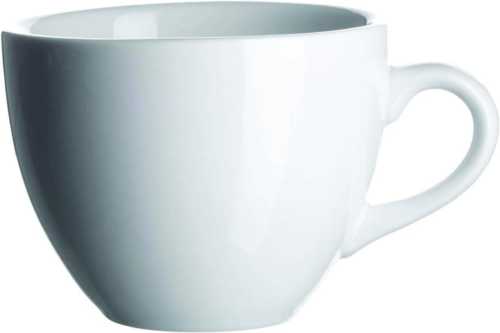 Mäser, Serie Colombia, Kaffeeobere 18 cl, mit Kaffeeuntere 15 cm, Porzellan Geschirr-Set für 6 Perso