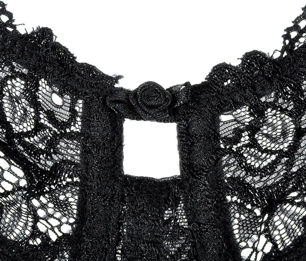 DELIMIRA Damen Minimizer BH ohne Einlagen mit Spitze mit Bügel Grosse Grössen 75C Schwarz, 75C Schwa