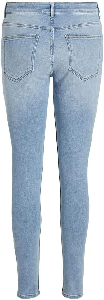 Vila Damen Jeans XS / 32L Light Blue Denim, XS / 32L Light Blue Denim