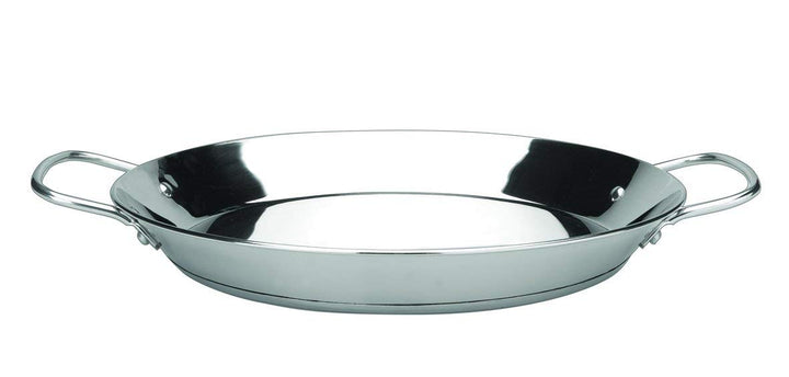 IBILI PAELLERA INOX Premier 32 CMS, Stainless Steel, Silber, 32 cm 32 x 32 x 8 cm, 32 x 32 x 8 cm