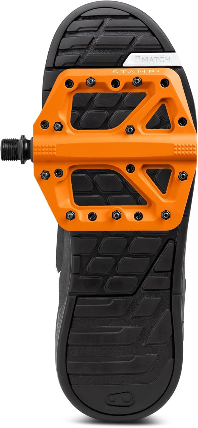 Crankbrothers Stamp Flat BMX/MTB Fahrradpedal – Plattform-Fahrradpedal, minimales Profil, Verstellba