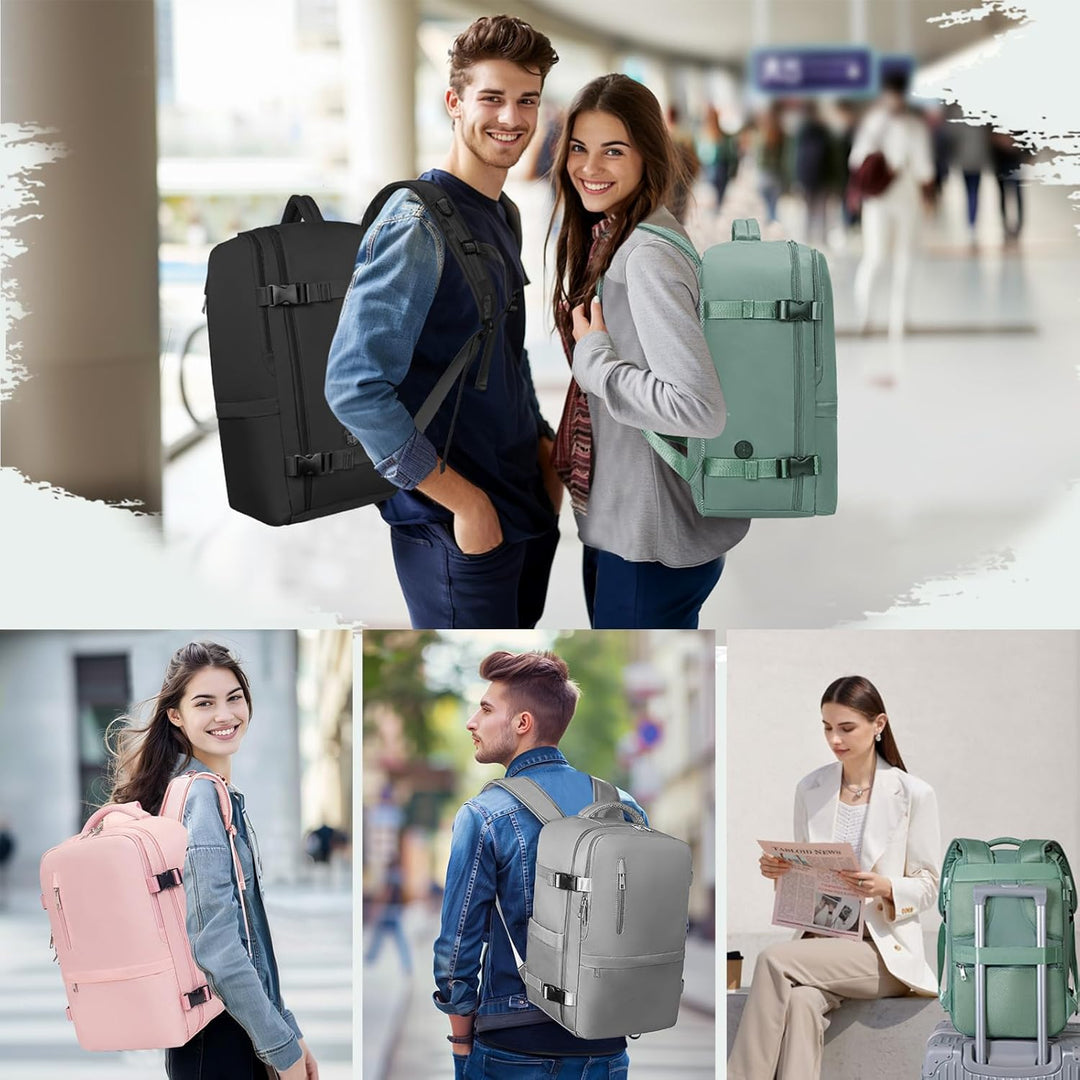 VMIKIV für Ryanair Handgepäck 40x20x25 Rucksack Flugzeug,Reiserucksack Klein Handgepäck Tasche,Carry