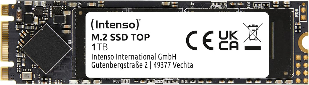 Intenso Interne M.2 SSD SATA III Top, 1 TB, 550MB/Sekunde 1TB M.2, 1TB M.2
