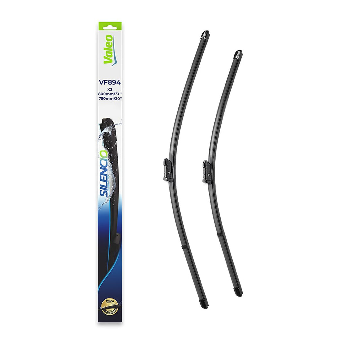 Valeo Silencio Wischerblatt VF894 577894 Vorderansicht: 800mm / 750mm Menge Set 2 Einheiten Fahrerse