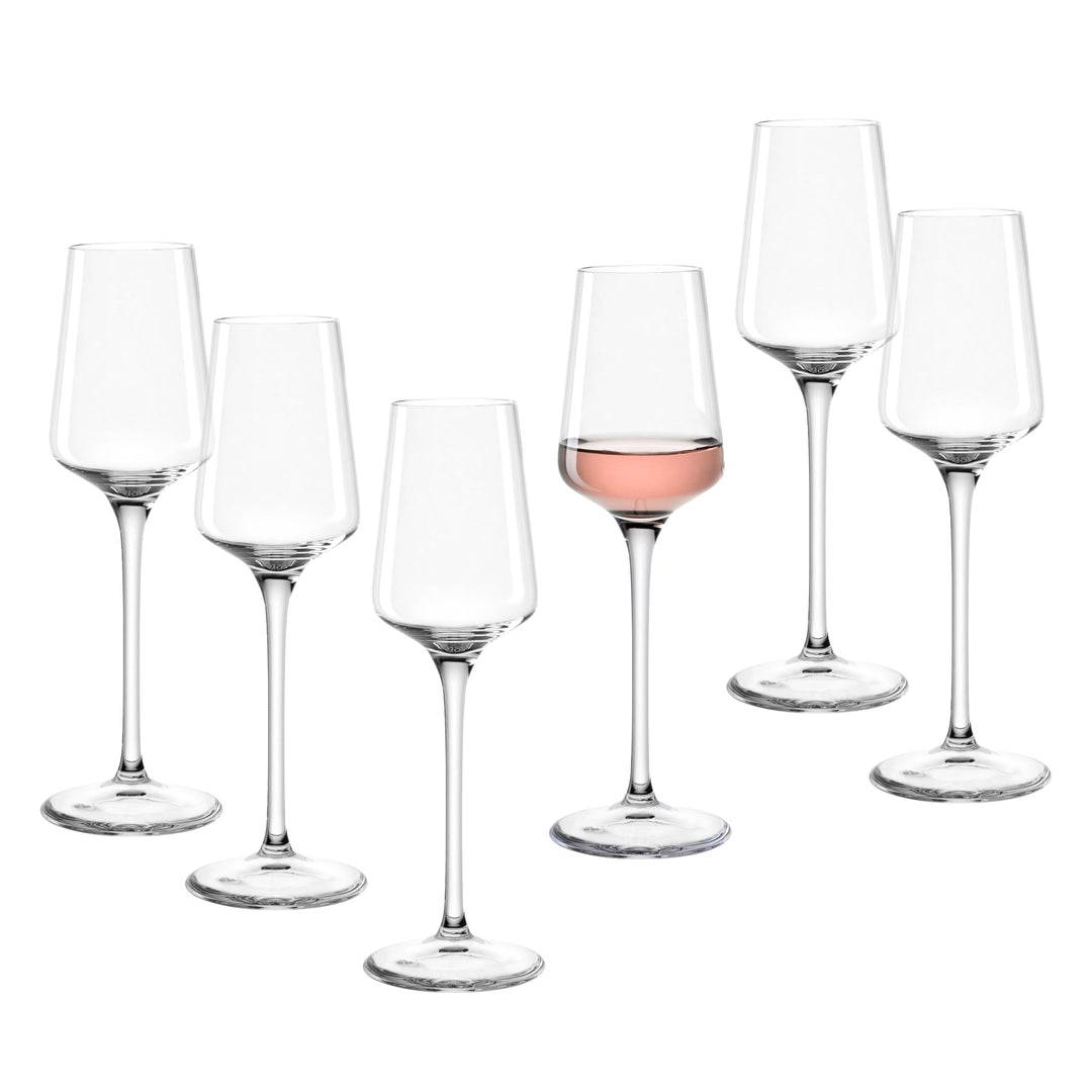 LEONARDO HOME PUCCINI Grappaglas • 6 Stück • Stielglas • Zeitloses Design • Schlanke Form • Für Grap