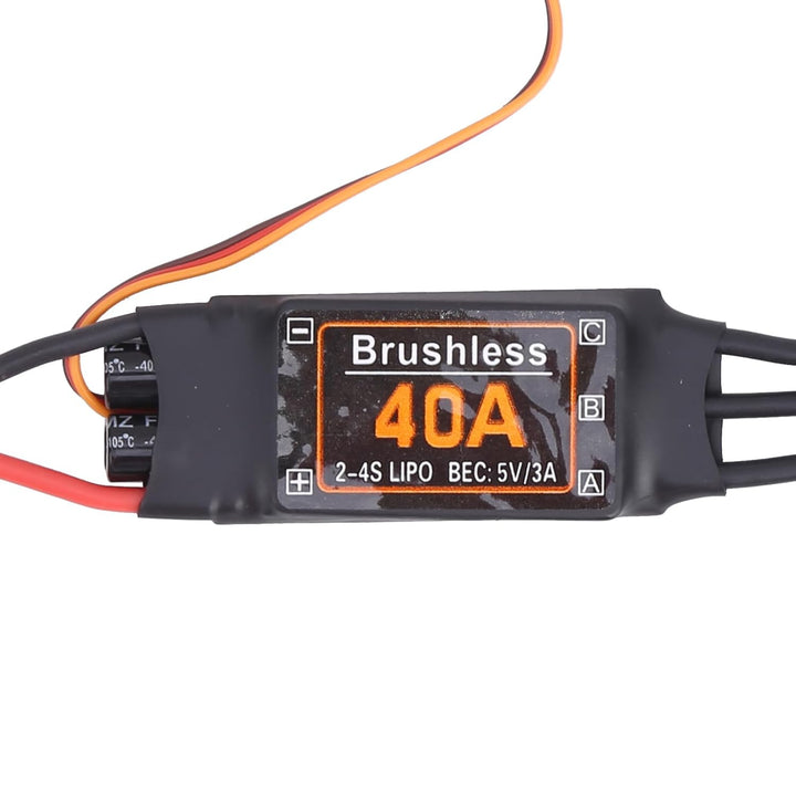 40A ESC Regler, Drohne RC Brushless, LiPo Akku 2-4S, BEC Drosselkalibrierung, Flugzeug Modellbau, FP