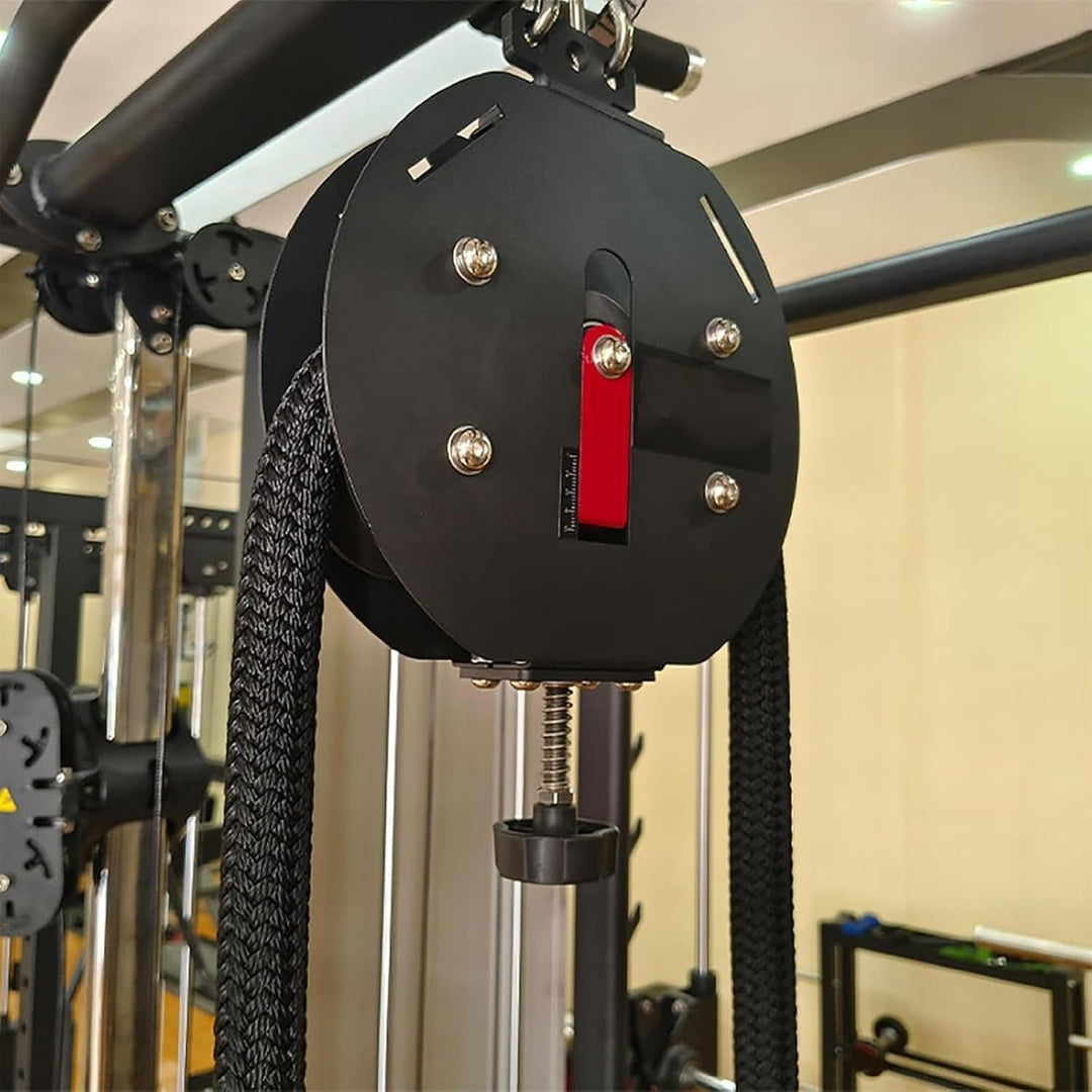 Endlosseiltrainer für Das Heim-Fitnessstudio,Seilzugmaschine für Rücken-,5-30 kg Einstellbarer Wider