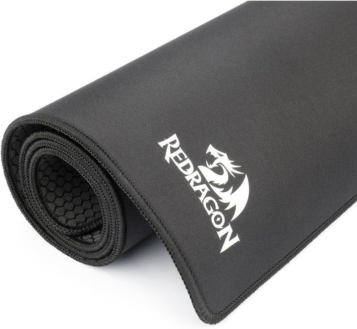 REDRAGON P032 Flick XL Mousepad Mauspad mit genähten Kanten, wasserdicht, für Arbeit, Spiele, Büro,
