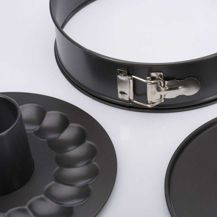Westmark Springform mit zwei Böden, Ø 26 cm, mit Antihaftbeschichtung, kaltgewalzter Stahl, Back Mei