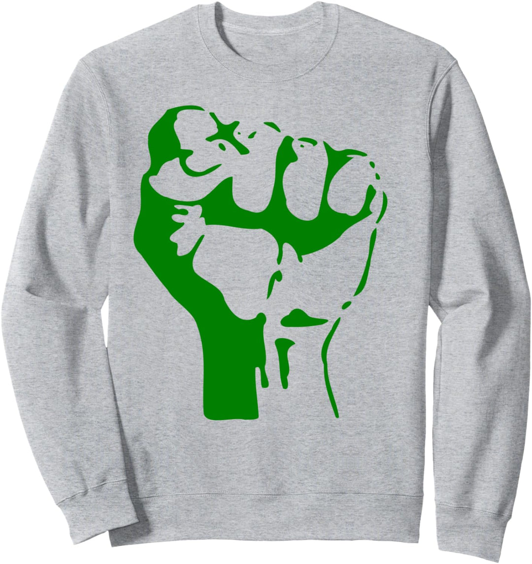 Grüner Faustgärtner Vegetarier Sweatshirt
