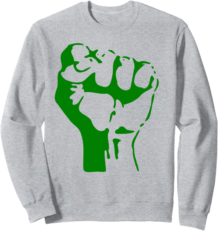 Grüner Faustgärtner Vegetarier Sweatshirt