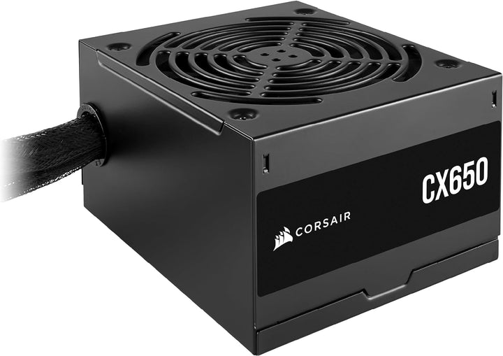 CORSAIR CX650 ATX 650W Netzteil - 80 Plus Bronze Zertifiziert - Geräuscharm - Ummantelte Kabel - Nic