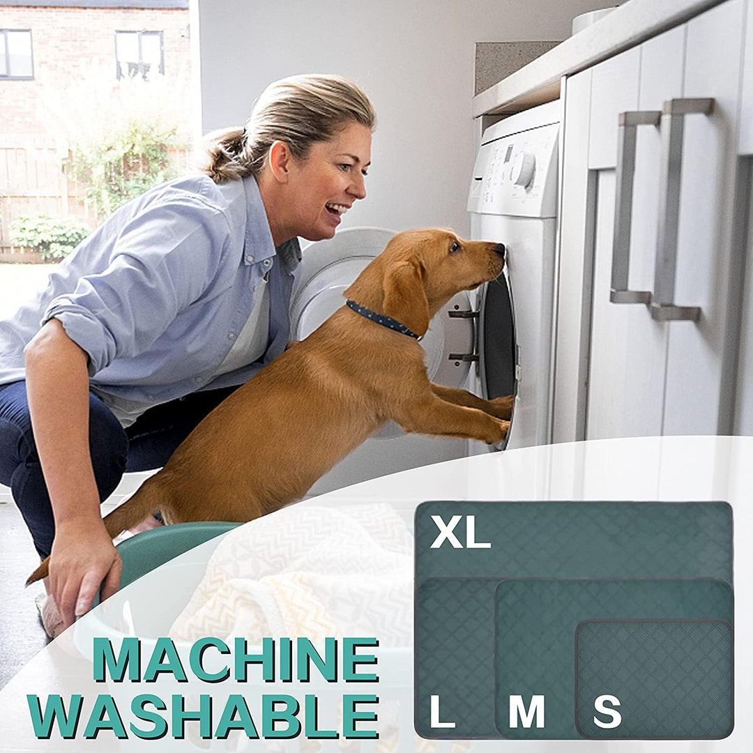 Wiederverwendbare Trainingsunterlagen für Hunde, Waschbare PIPI Pads Absorbierende Inkontinenz PIPI