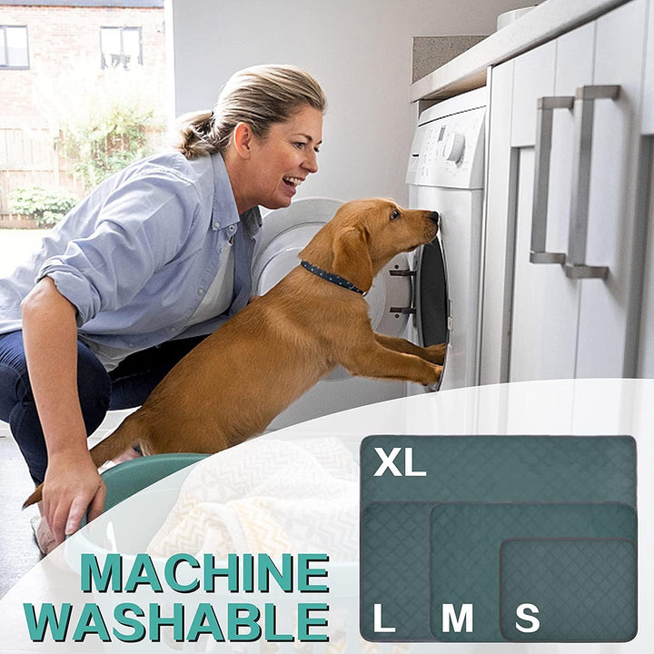 Wiederverwendbare Trainingsunterlagen für Hunde, Waschbare PIPI Pads Absorbierende Inkontinenz PIPI