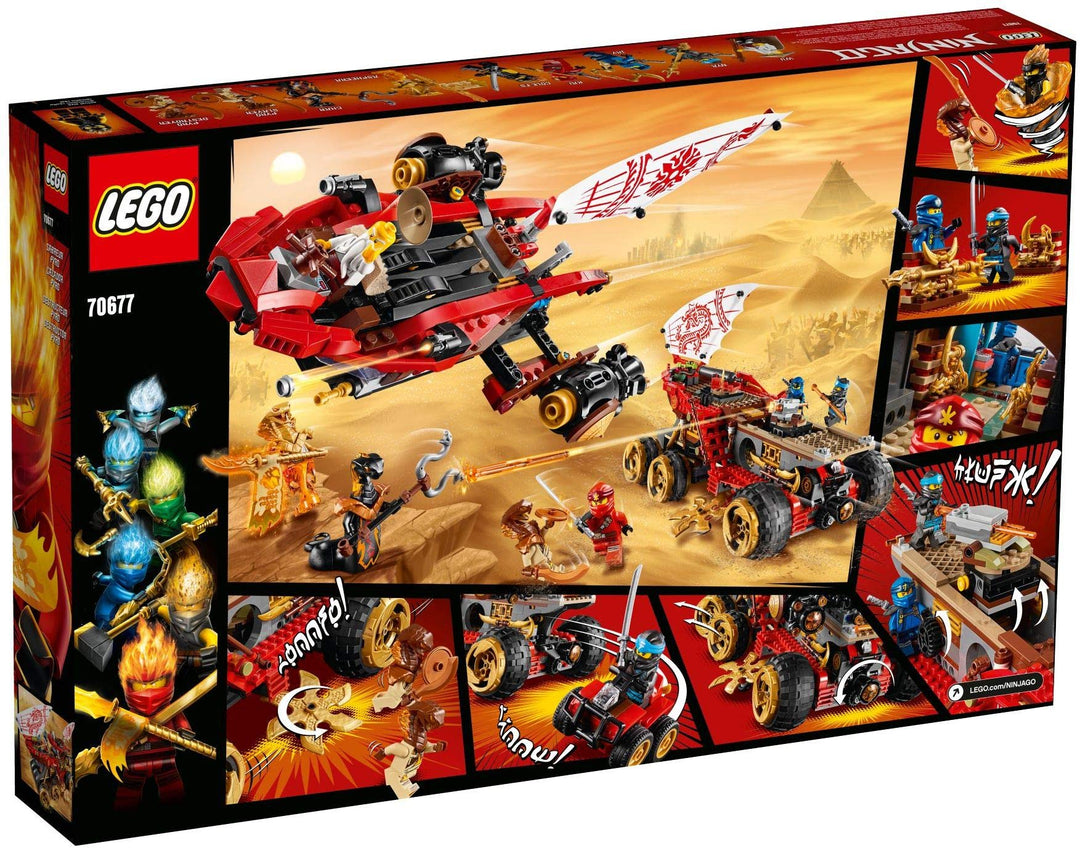 LEGO Ninjago 70677 Wüstensegler, Bauset Single, Single