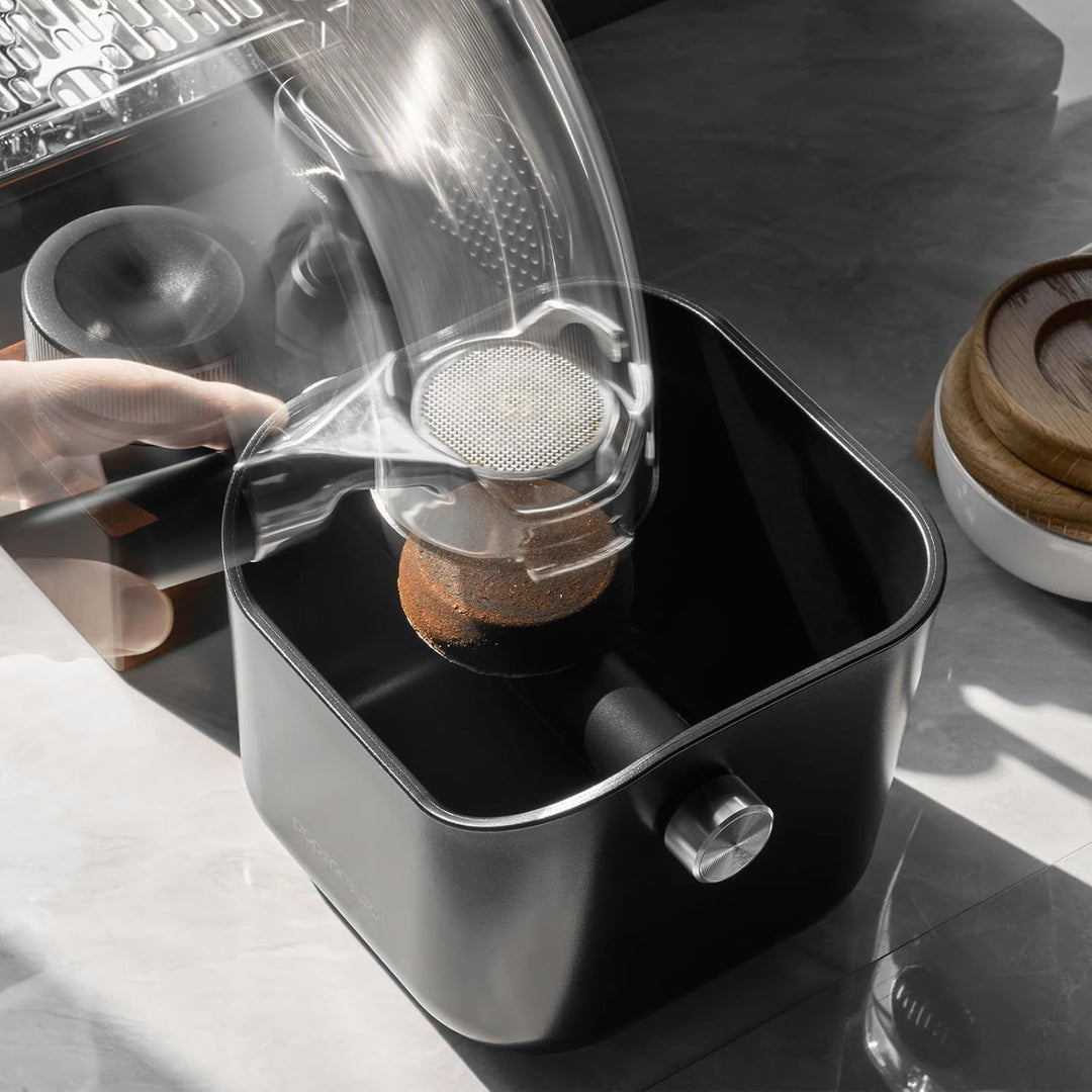 Espresso-Ausschlagbehälter für Kaffeesatz, Barista-Werkzeug mit verbesserter Handhabung, Kaffeeabsch