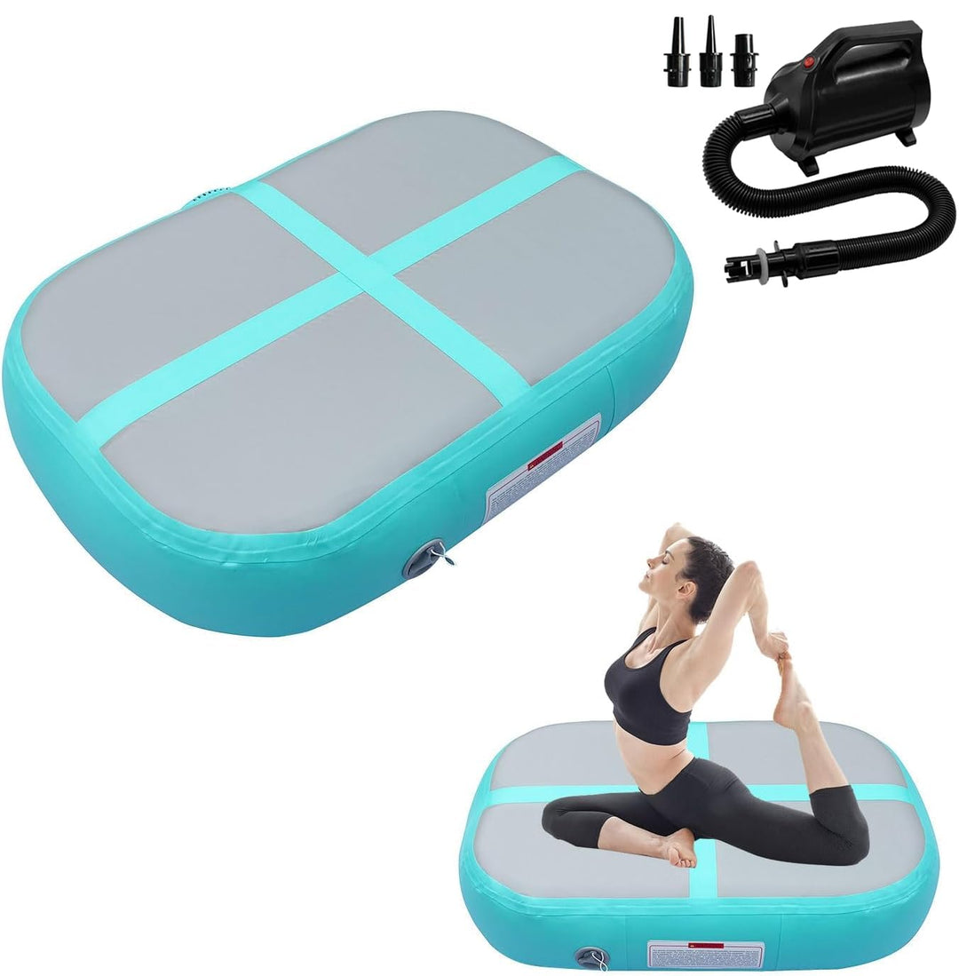 Aufblasbare Air Roll Air Barrel Gymnastik Tumbling Matten, Airspot Gymnastikmatte mit Pumpe, Gymnast