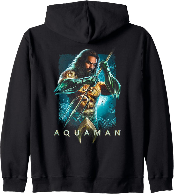 Aquaman Movie Trident Kapuzenjacke