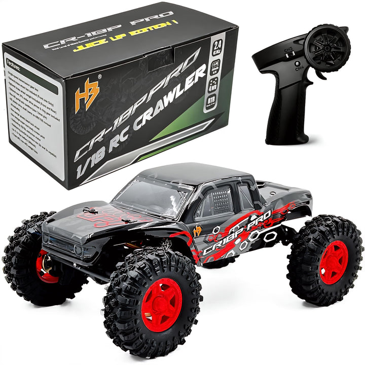 HobbyPlus CR-18P PRO Brushless Juice Up Edition RTR w HBW Electronics, 2.4GHz 4CH TX - Remote Contro