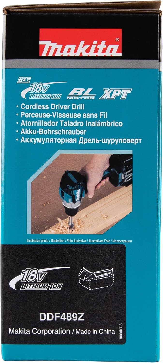 Makita DDF489Z Akku-Bohrschrauber 18V (ohne Akku, ohne Ladegerät)