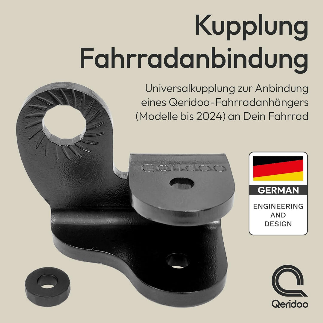 Qeridoo Kupplung für Fahrradanhänger 2021