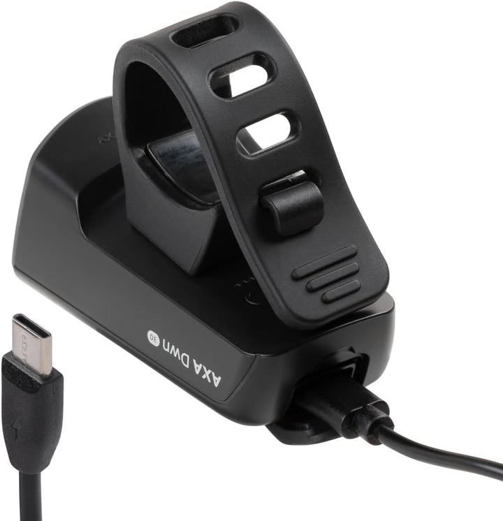 AXA Dwn 30/50 Lux Fahrradlichter – USB aufladbar Dwn 30 Lux Set, Dwn 30 Lux Set