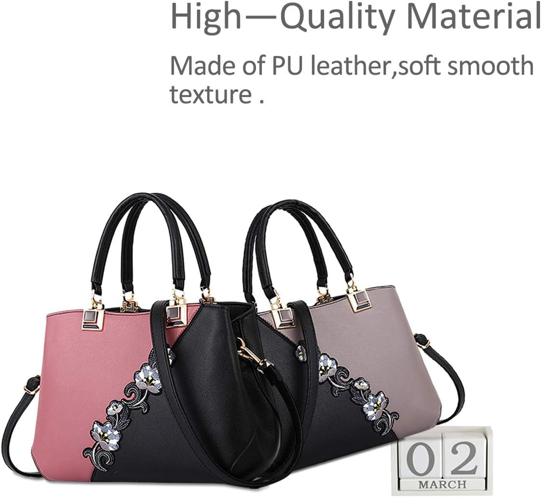 NICOLE &amp; DORIS 2024 Mode Handtaschen für Frauen Umhängetasche Damen Tragetaschen Shopper Elegant Sch