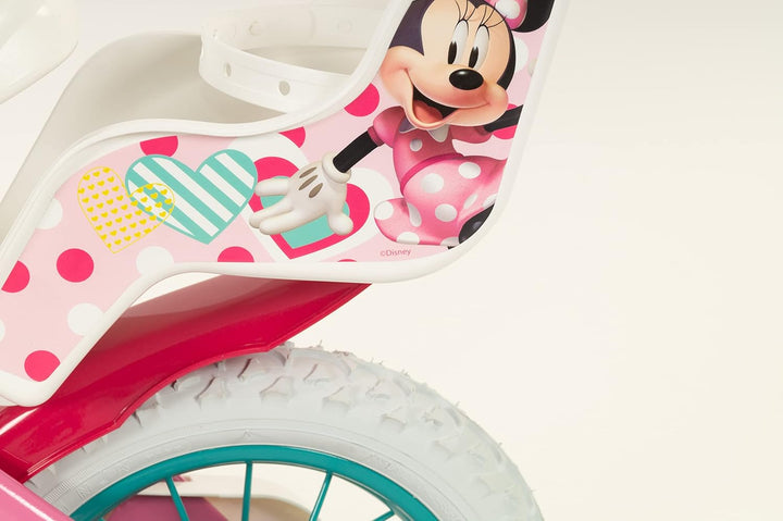 TOIMSA Jungen Fahrrad 30,5 cm (12 Zoll) Minnie Huffy (3/5 Jahre), bunt, Klein