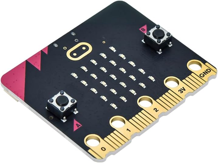 KEYESTUDIO BBC Micro:Bit Go (Microbit V2 im Lieferumfang enthalten) Starter Kit, Programmierung, päd
