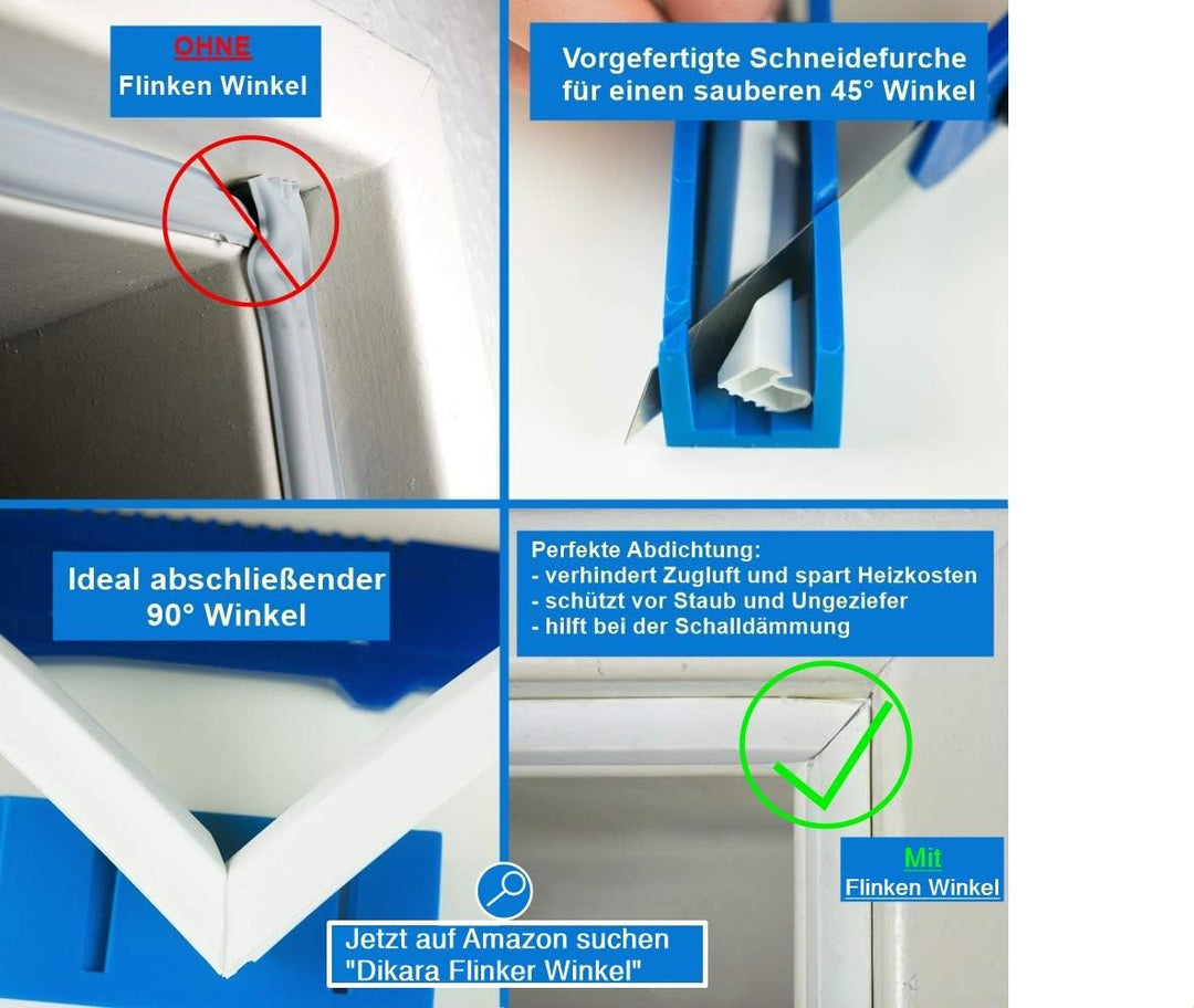 Fensterdichtung für Fenster-Systeme, Verglasungsdichtung für Aussenbereich mit Antidehnungsfaden für