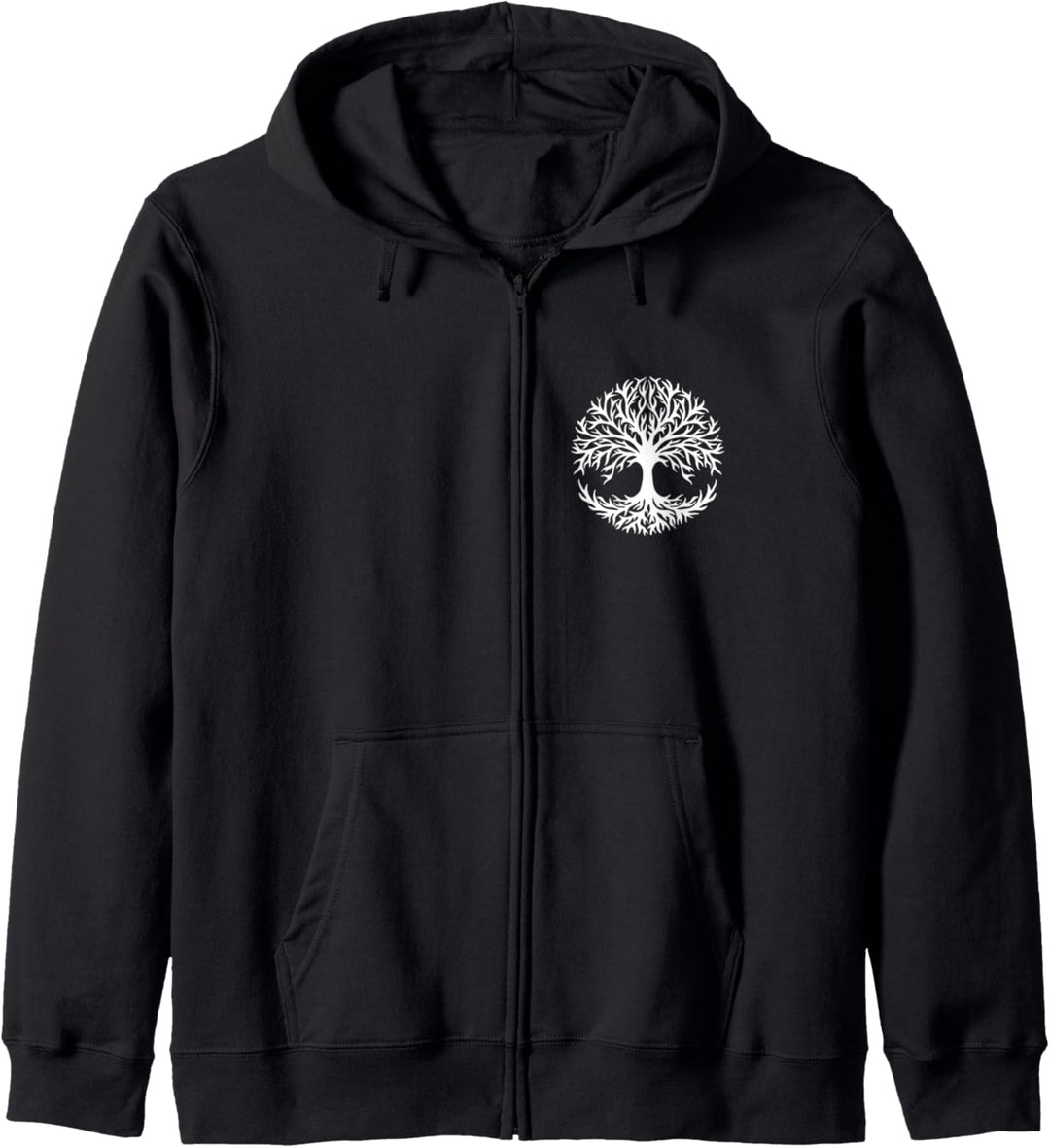 Yggdrasil, Keltischer Baum des Lebens, tree of life, Kapuzenjacke
