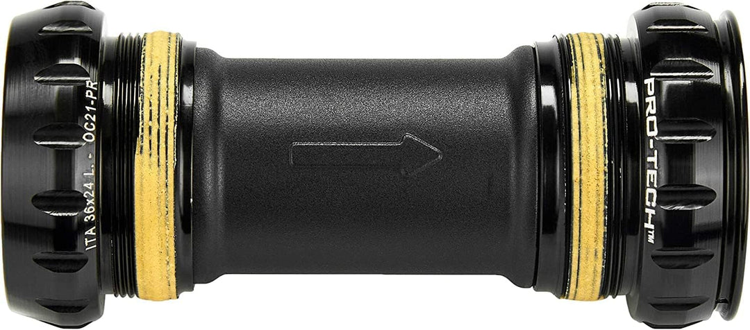 Campagnolo S.R.L. Campagnolo S.R.L. Unisex – Erwachsene Pro-Tech Lagerschalen-Set, Schwarz, One Size