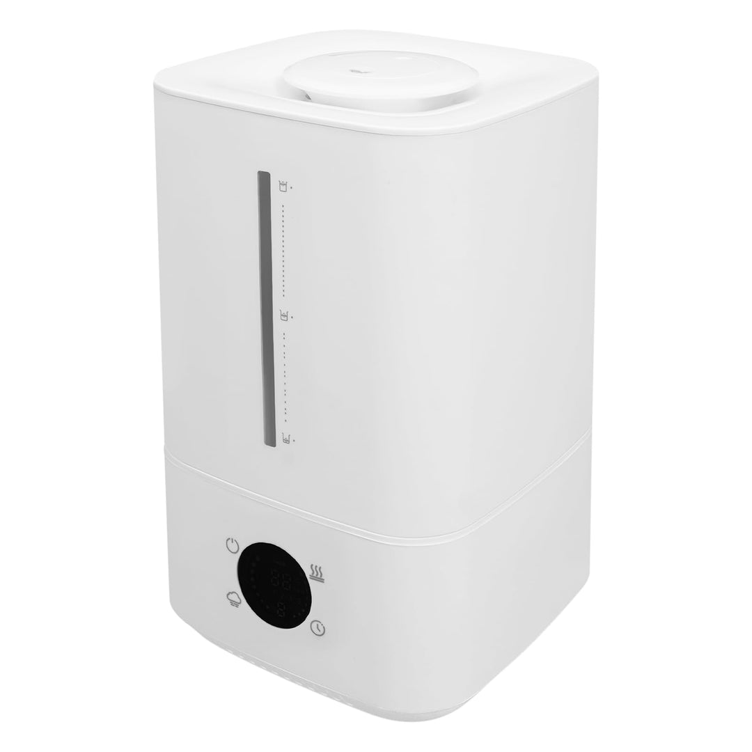 Luftbefeuchter 6L Warm & Kaltnebel, Luftbefeuchter Schlafzimmer mit 45–90%, Air Humidifier mit Touch