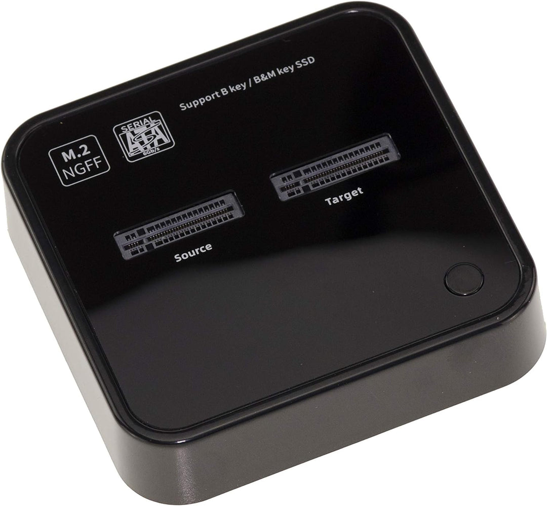 KALEA INFORMATIQUE Docking Station. Dock für 2 SSD M2 SATA Anschluss USB 3.2 Gen1 5GB mit Clonage-Fu