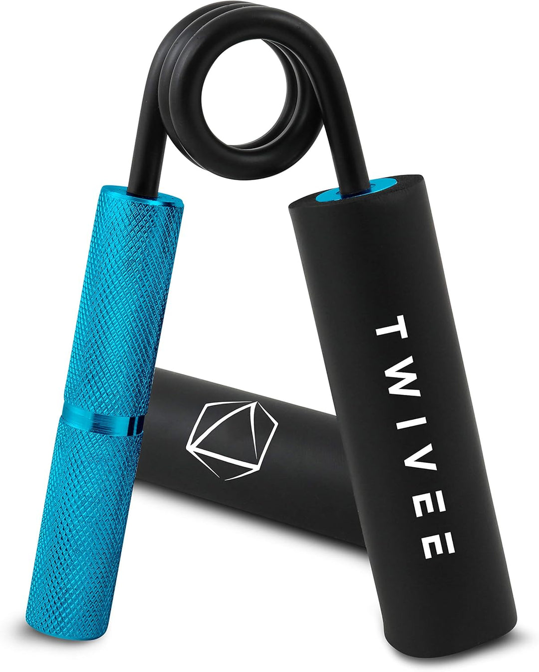 TWIVEE - Fingerhantel - Unterarmtrainer für maximale Griffkraft - Gripper aus gehärtetem Stahl und A
