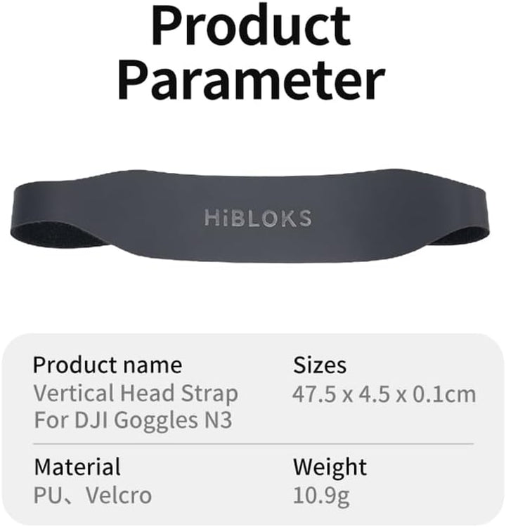 Kopfband-Gurt für DJI Goggles N3, einfach zu tragen, bequem, Kopfband-Gürtel, Dekompressionskopfband