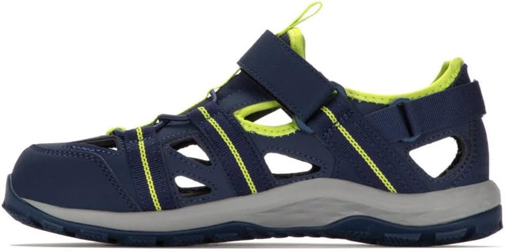 Jack Wolfskin Unisex Kinder Sun Climber K Sandale 31 EU Blue Lime, 31 EU Blue Lime