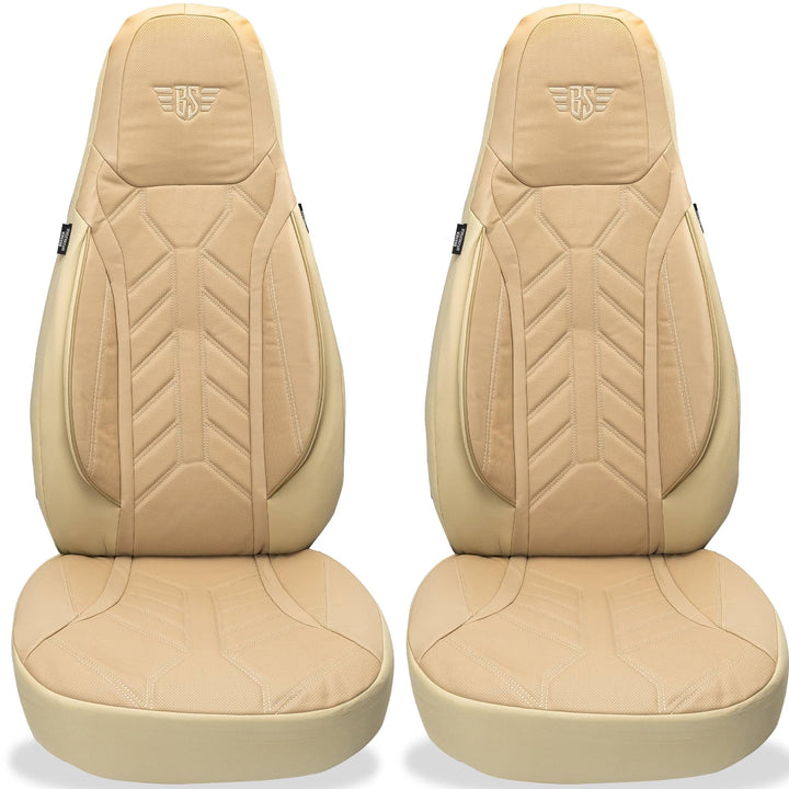 BREMER SITZBEZÜGE Mass Sitzbezüge Schonbezüge für Ford Fiesta MK 7 DPL505 DPL505 - Beige Fiesta MK 7